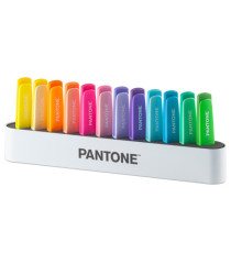 Desk set evidenziatori - punta a scalpello - colori assortiti - Pantone - conf. 12 pezzi Desk set evidenziatori - punta a scalpello - colori assortiti - Pantone - conf. 12 pezzi