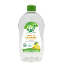 Detersivo piatti - concentrato - ipoallergenico - limone - 0,50 lt - Eco Ready