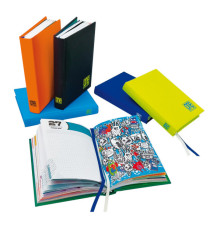 Diario maschile - 12 mesi - copertina soft touch - colori assortiti - Blasetti