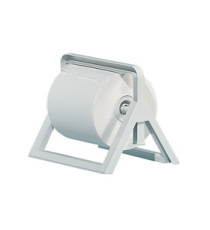 Dispenser murale/da banco per bobine di carta - ABS - 25x30,5x44 cm - bianco - Mar Plast Dispenser murale/da banco per bobine di carta - ABS - 25x30,5x44 cm - bianco - Mar Plast