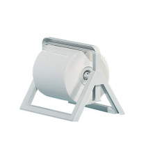 Dispenser murale/da banco per bobine di carta - ABS - 25x30,5x44 cm - bianco - Mar Plast Dispenser murale/da banco per bobine di carta - ABS - 25x30,5x44 cm - bianco - Mar Plast