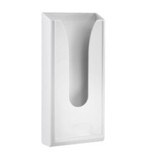 Dispenser per sacchetti igienici - capacità 60 sacchetti - 13,5x5,5x29,5 cm - bianco - Mar Plast Dispenser per sacchetti igienici - capacità 60 sacchetti - 13,5x5,5x29,5 cm - bianco - Mar Plast