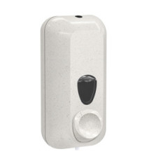 Dispenser per sapone liquido Woodplastic - 228 x 90 x 102 mm - capacità 0,55 L - bianco - Mar Plast Dispenser per sapone liquido Woodplastic - 228 x 90 x 102 mm - capacità 0,55 L - bianco - Mar Plast