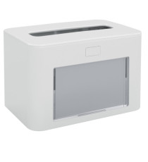 Dispenser personalizzabile - per tovaglioli interfogliati - bianco - Papernet Dispenser personalizzabile - per tovaglioli interfogliati - bianco - Papernet