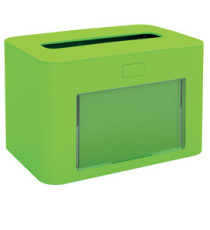 Dispenser personalizzabile - per tovaglioli interfogliati - verde - Papernet Dispenser personalizzabile - per tovaglioli interfogliati - verde - Papernet