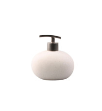 Dispenser sapone liquido linea Stone - bianco - King Collection Dispenser sapone liquido linea Stone - bianco - King Collection