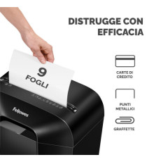 Distruggidocumenti LX 50 - a frammenti - Fellowes