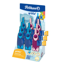 Compasso Griffix - colori assortiti - Pelikan - expo 9 pezzi Compasso Griffix - colori assortiti - Pelikan - expo 9 pezzi