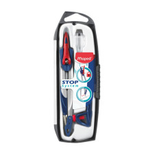 Compasso Stop System - con adattatore e mine ricambio - diametro max cerchio 282mm - Maped Compasso Stop System - con adattatore e mine ricambio - diametro max cerchio 282mm - Maped