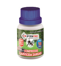 Compressa insetticida per larve di zanzara - in barattolo - Protemax - conf. 10 pezzi