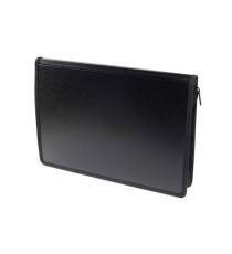 Conferenziere con calcolatrice Exawallet - PPL - 26,5x34 cm - nero - Exacompta Conferenziere con calcolatrice Exawallet - PPL - 26,5x34 cm - nero - Exacompta