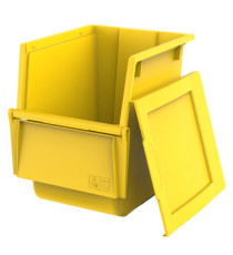 Contenitore Ecobin 25 - 25 L - giallo - Terry Contenitore Ecobin 25 - 25 L - giallo - Terry