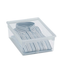 Contenitore multiuso Light Box M - 27,8x39,6x13,2 cm - 12 L - plastica - trasparente - Terry