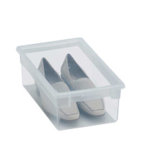 Contenitore multiuso Light Box XS - 19x33,4x11 cm - 5 L - plastica - trasparente - Terry Contenitore multiuso Light Box XS - 19x33,4x11 cm - 5 L - plastica - trasparente - Terry