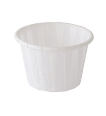 Coppetta porta salse monouso in carta - 30 ml - bianco - Signor Bio - conf. 250 pezzi Coppetta porta salse monouso in carta - 30 ml - bianco - Signor Bio - conf. 250 pezzi