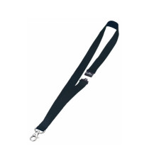 Cordoncini portabadge - larghezza 2 cm - nero - Durable - conf. 10 pezzi Cordoncini portabadge - larghezza 2 cm - nero - Durable - conf. 10 pezzi