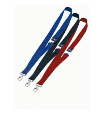 Cordoncini portabadge - larghezza 2 cm - rosso - Durable - conf. 10 pezzi Cordoncini portabadge - larghezza 2 cm - rosso - Durable - conf. 10 pezzi