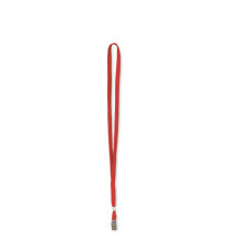Cordoncino per portabadge - 49 x 1 cm - rosso - Lebez - conf. 100 pezzi Cordoncino per portabadge - 49 x 1 cm - rosso - Lebez - conf. 100 pezzi