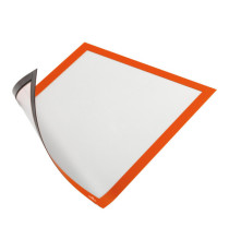 Cornice Duraframe Magnetic - A4 - 21 x 29,7 cm - arancio - Durable Cornice Duraframe Magnetic - A4 - 21 x 29,7 cm - arancio - Durable