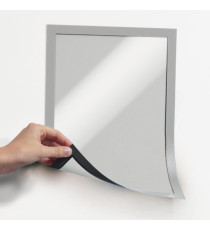 Cornice Duraframe Magnetic - A4 - 21 x 29,7 cm - argento - Durable Cornice Duraframe Magnetic - A4 - 21 x 29,7 cm - argento - Durable