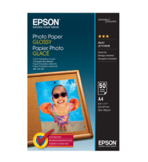 Epson - Photo Paper Glossy - A4 - 50 Fogli - C13S042539