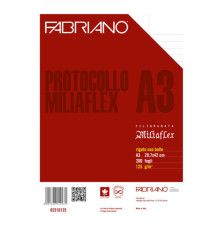 Foglio protocollo - A4 - uso bollo - 125 gr - Fabriano - conf. 200 pezzi