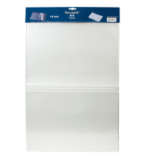 Inserto doppio per portamenù (Trendy, Design, Rio, Royal) - A4 - Securit - set 10 pezzi Inserto doppio per portamenù (Trendy, Design, Rio, Royal) - A4 - Securit - set 10 pezzi