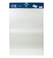 Inserto doppio per portamenù (Trendy, Design, Rio, Royal) - A4 - Securit - set 10 pezzi Inserto doppio per portamenù (Trendy, Design, Rio, Royal) - A4 - Securit - set 10 pezzi