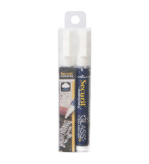 Marcatore a gesso liquido waterproof - punta da 2,00-6,00mm - bianco - Securit - conf. 2 pezzi Marcatore a gesso liquido waterproof - punta da 2,00-6,00mm - bianco - Securit - conf. 2 pezzi
