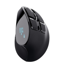 Mouse wireless ergonomico Voxx - ricaricabile - nero - Trust Mouse wireless ergonomico Voxx - ricaricabile - nero - Trust