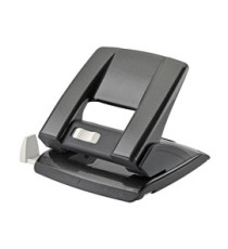 Perforatore - passo 8 cm - max 20 fogli - 2 fori - nero - Kartia