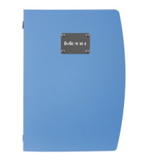 Portamenù Rio - 1 inserto doppio incluso - A4 - 24 x 34 cm - blu - Securit Portamenù Rio - 1 inserto doppio incluso - A4 - 24 x 34 cm - blu - Securit