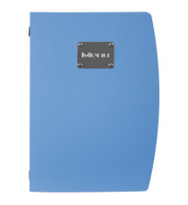 Portamenù Rio - 1 inserto doppio incluso - A4 - 24 x 34 cm - blu - Securit Portamenù Rio - 1 inserto doppio incluso - A4 - 24 x 34 cm - blu - Securit