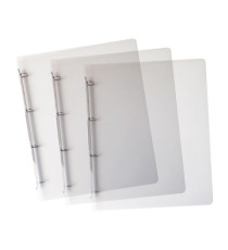 Raccoglitore Lumina - 4 anelli tondi 15 mm - 22 x 30 cm - PP - trasparente - Favorit Raccoglitore Lumina - 4 anelli tondi 15 mm - 22 x 30 cm - PP - trasparente - Favorit