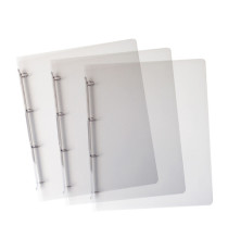 Raccoglitore Lumina - 4 anelli tondi 15 mm - 22 x 30 cm - PP - trasparente - Favorit Raccoglitore Lumina - 4 anelli tondi 15 mm - 22 x 30 cm - PP - trasparente - Favorit