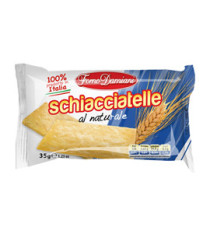 Schiacciatella al naturale - monoporzione 35 gr - Forno Damiani - conf. 50 pezzi