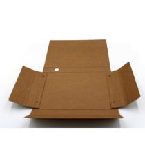 Scatola progetto - dorso 10 cm - 25 x 35 cm - cartone FSC - avana - Starline