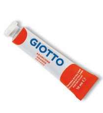 Tempera Tubo 4 - 12ml - arancione - Giotto