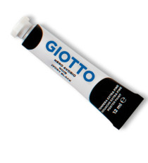 Tempera Tubo 4 - 12ml - nero - Giotto