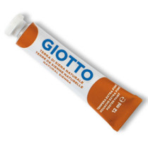Tempera Tubo 4 - 12ml - terra di Siena naturale - Giotto