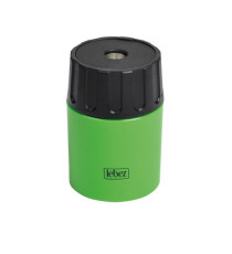 Temperamatite - 1 foro - con contenitore - Lebez