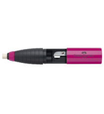 Temperamatite Twist Combi con gomma con contenitore - 1 foro- Faber Castell