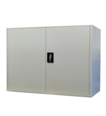 Armadio basso in metallo ad ante battenti - 1 ripiano regolabile - 100 x 45 x 90 cm - grigio - Bertesi Armadio basso in metallo ad ante battenti - 1 ripiano regolabile - 100 x 45 x 90 cm - grigio - Bertesi