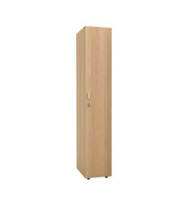 Armadio guardaroba - 1 anta - 33 x 52 x 185 cm - noce chiaro Armadio guardaroba - 1 anta - 33 x 52 x 185 cm - noce chiaro