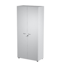 Armadio modulare - a 2 ante alte - 90 x 45,8 x 200 cm - grigio