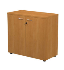 Armadio modulare - ante battenti - 90 x 44 x 85 cm - noce chiaro