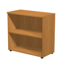 Armadio modulare - basso a giorno - 90 x 44 x 85 cm - noce chiaro