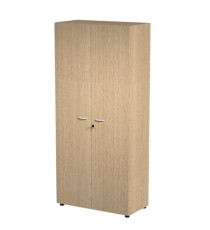 Armadio modulare componibile - a 2 ante alte - 90 x 45,8 x 200 cm - rovere