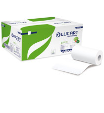 Asciugamani in rotolo Eco 70 - Mini - 2 veli - goffratura micro+ - 18,5 gr - diametro 13 cm - 22,8 cm x 70 mt - bianco - Asciugamani in rotolo Eco 70 - Mini - 2 veli - goffratura micro+ - 18,5 gr - diametro 13 cm - 22,8 cm x 70 mt - bianco -