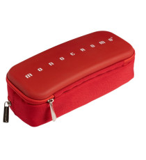 Astuccio 2 zip Monocromo -  21 x 5 x 9 cm - silicone/poliestere - colori assortiti - Pigna Astuccio 2 zip Monocromo -  21 x 5 x 9 cm - silicone/poliestere - colori assortiti - Pigna